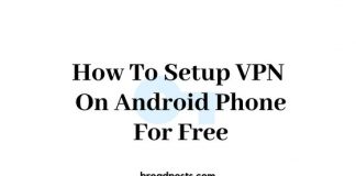 how to setup vpn on android phone