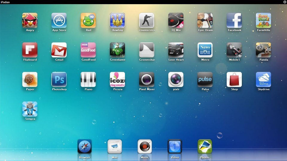 iOS Emulator PC iPadian