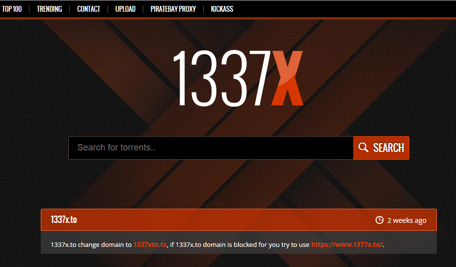 unblocked 1337x proxy/mirror sites
