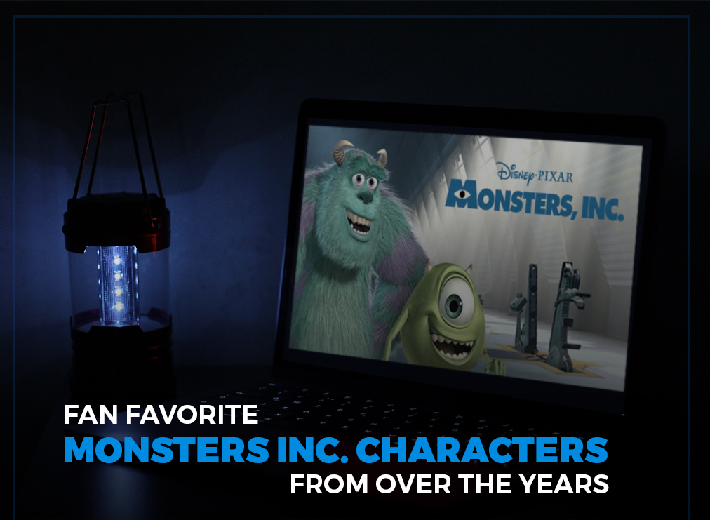 Fan Favorite Monsters Inc. Characters from Over the Years
