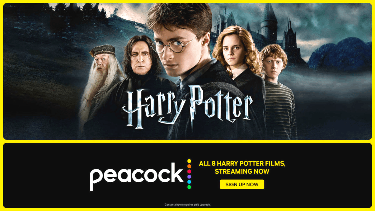 Harry Potter Movies: Complete Collection on Peacock Stream TV